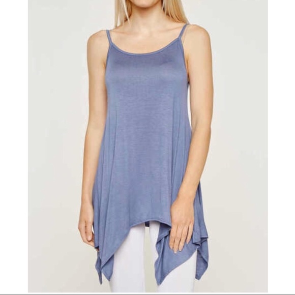 ❗️SALES ❗️SPAGHETTI STRAP HEM TUNIC TOP - Picture 6 of 8